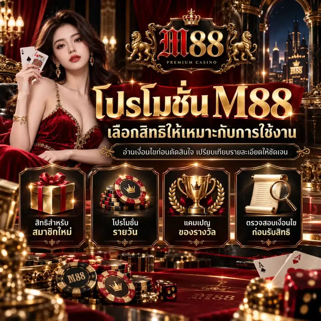 m88 โปรโมชั่น